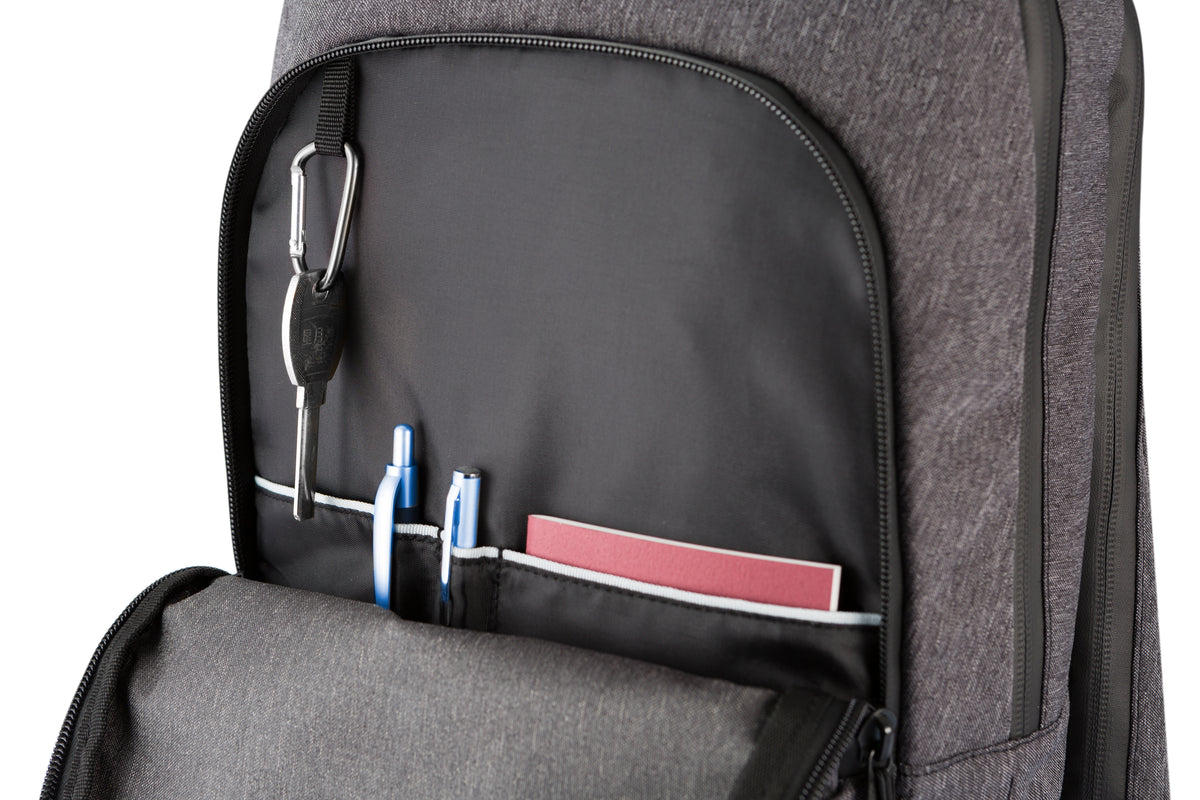 Clique City Backpack Anthrazitmeliert, Detailansicht