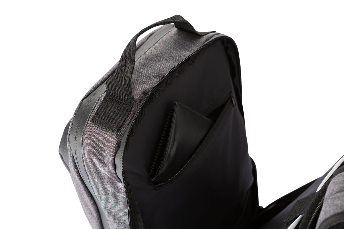 Clique City Backpack Anthrazitmeliert, Detailansicht