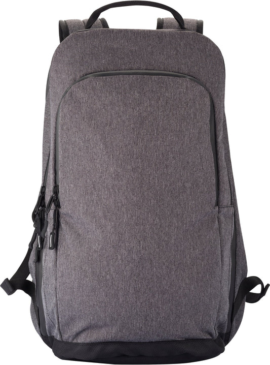 Clique City Backpack Anthrazitmeliert, Vorderansicht