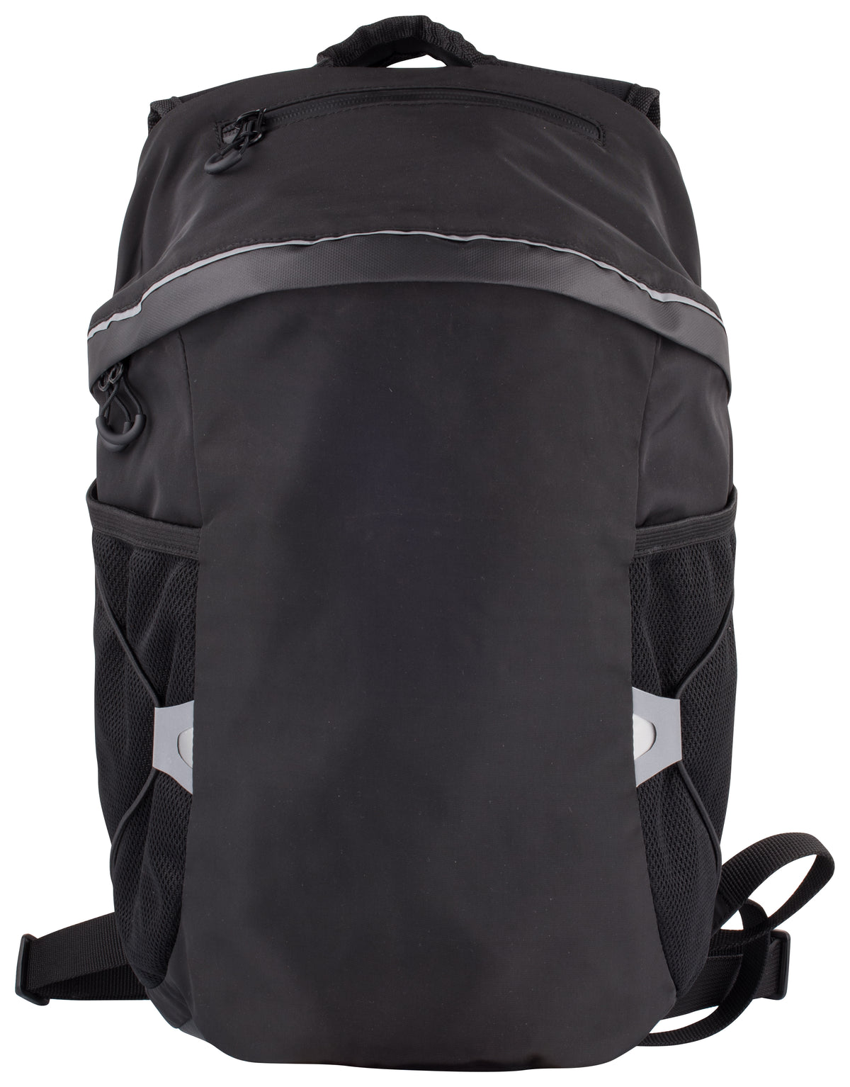 Clique 2.0 Daypack Schwarz, Vorderansicht