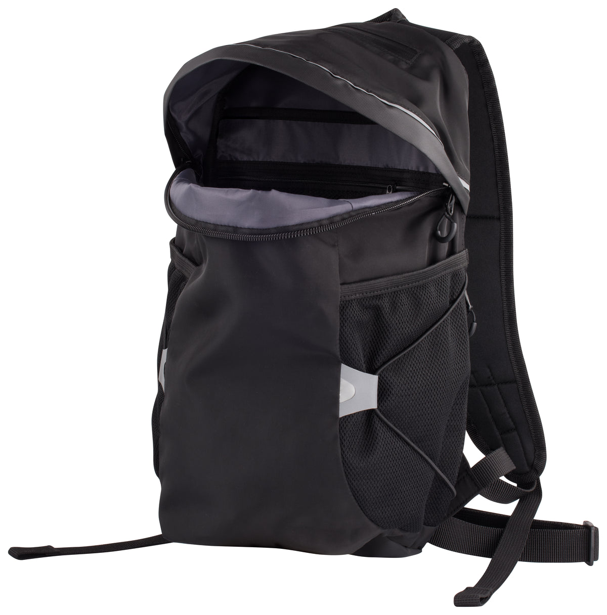 Clique 2.0 Daypack Schwarz, Detailansicht