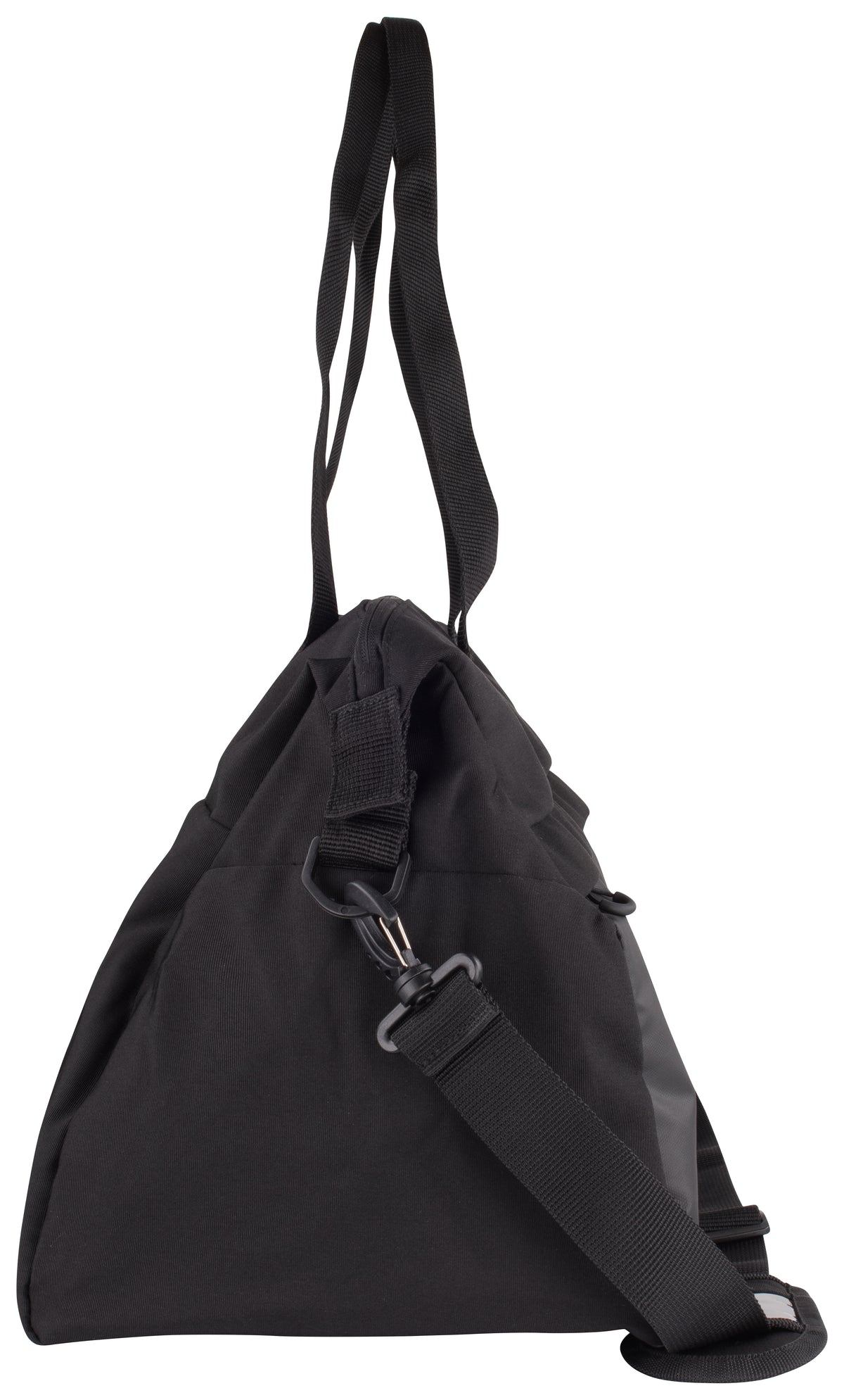 Clique 2.0 Duffle Schwarz, Seitenansicht links