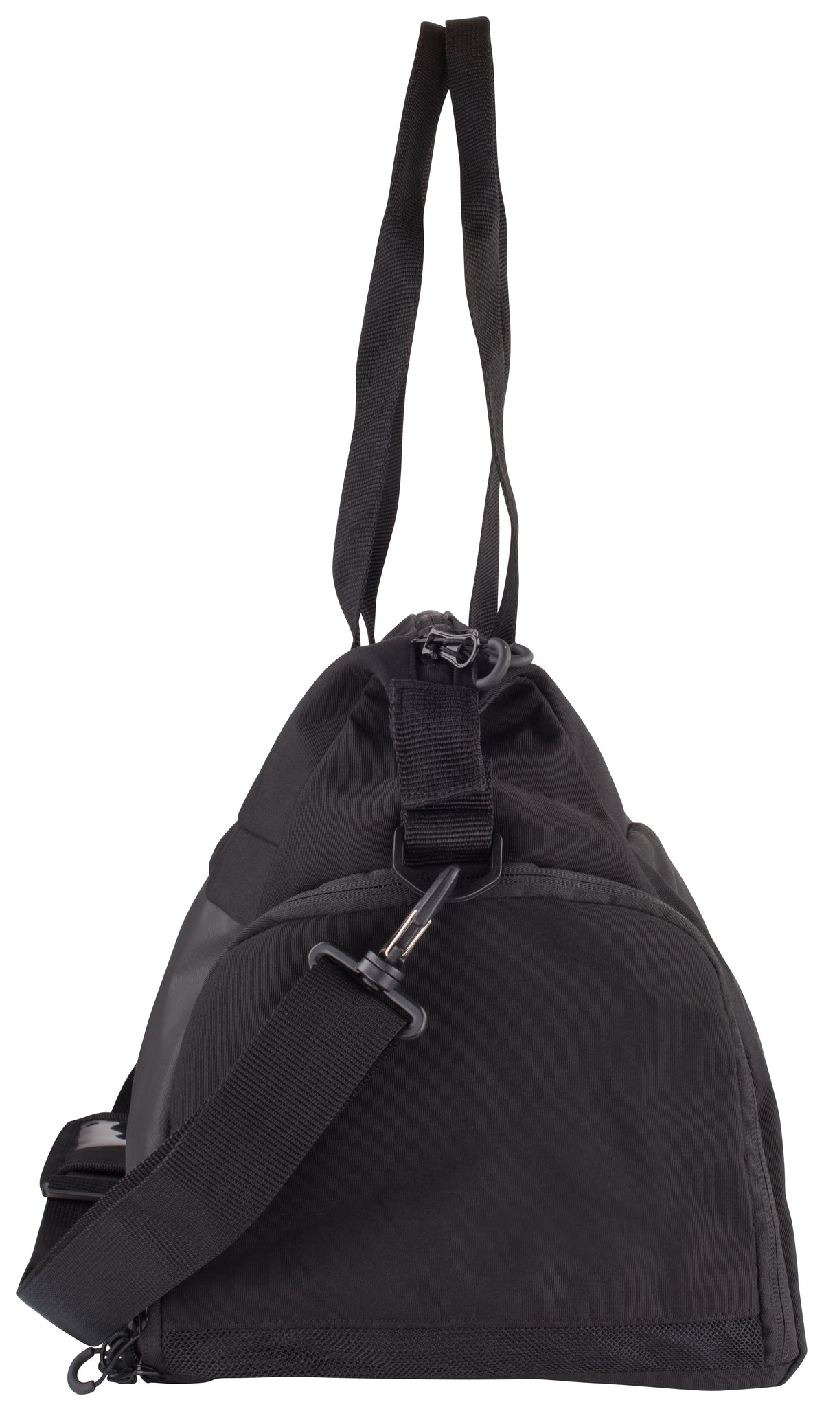 Clique 2.0 Duffle Schwarz, Seitenansicht rechts