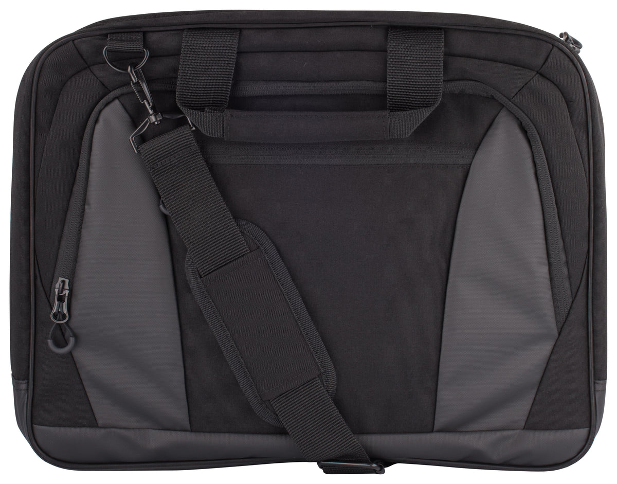 Clique 2.0 Computer Bag Schwarz, Vorderansicht