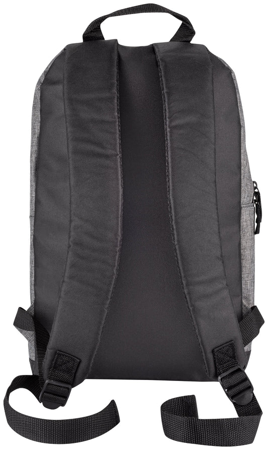 Clique Melange Daypack Graumeliert, Rückansicht