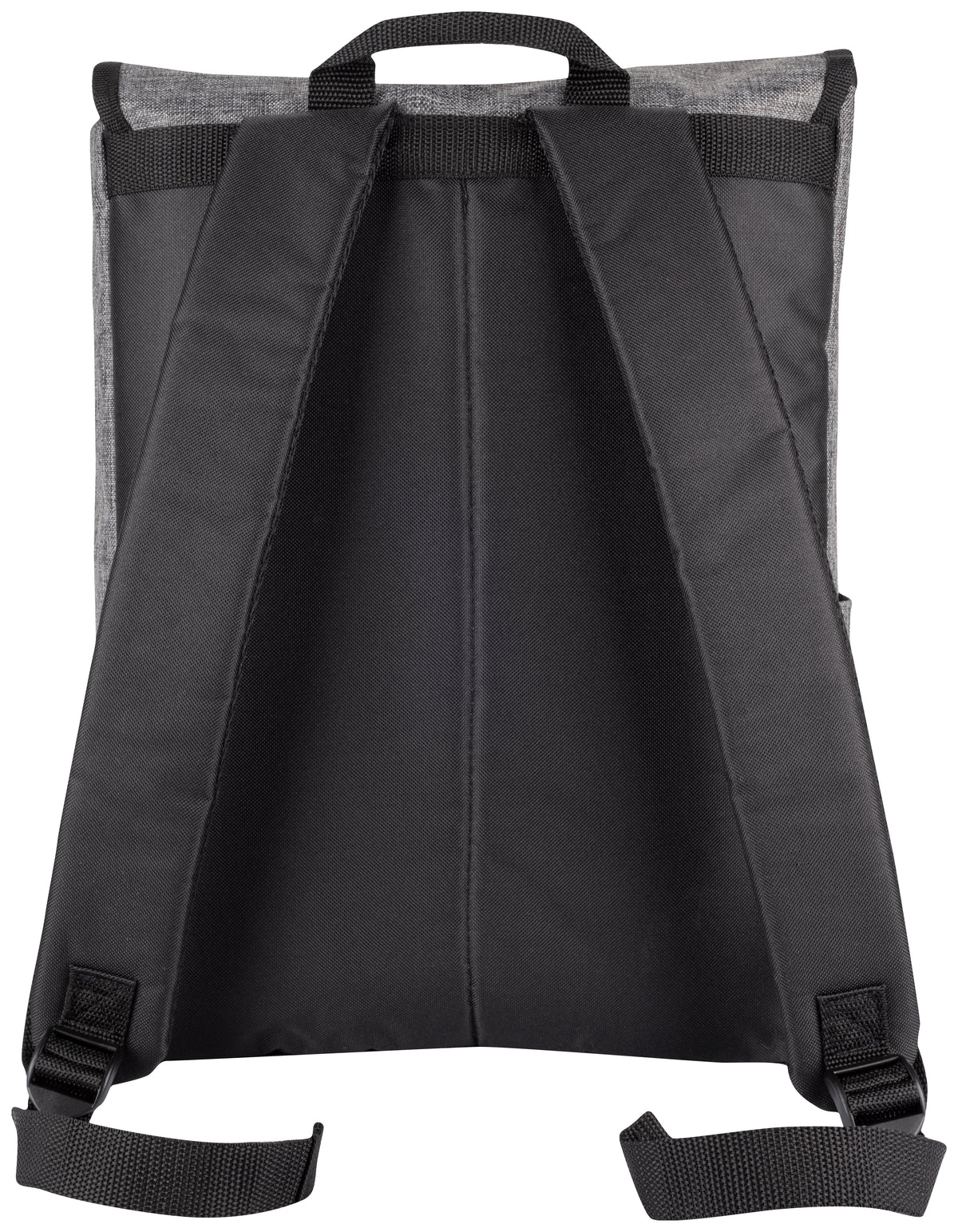 Clique Melange Backpack Graumeliert, Rückansicht