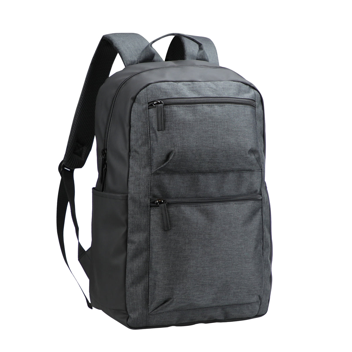 Clique Prestige Backpack Anthrazitmeliert, Vorderansicht
