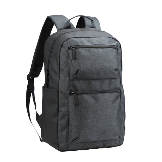 Clique Prestige Backpack Anthrazitmeliert, Vorderansicht