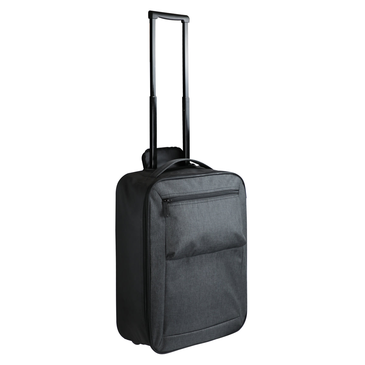 Clique Prestige Trolley Anthrazitmeliert, Detailansicht