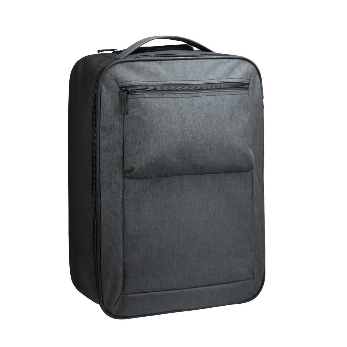 Clique Prestige Trolley Anthrazitmeliert, Vorderansicht