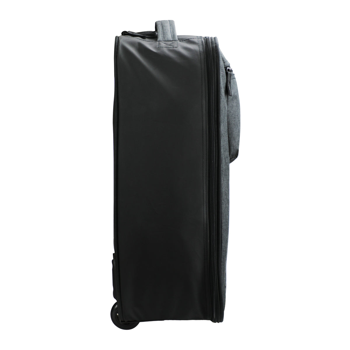 Clique Prestige Trolley Anthrazitmeliert, Seitenansicht links