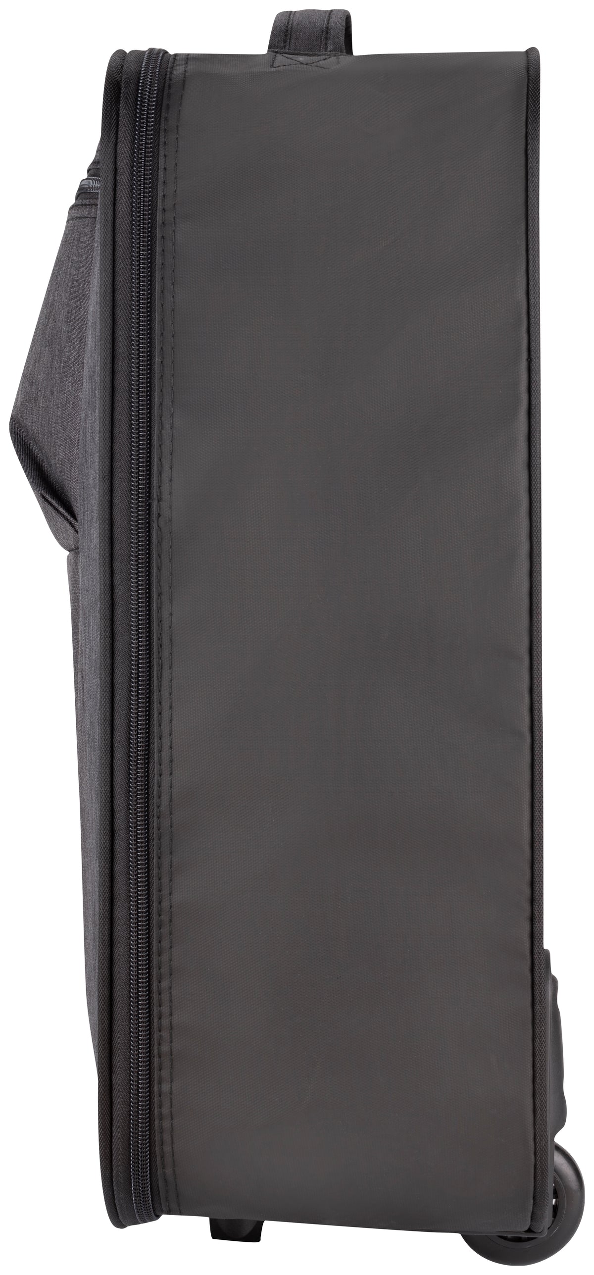 Clique Prestige Trolley Anthrazitmeliert, Seitenansicht rechts