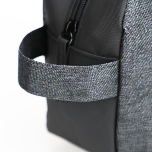 Clique Prestige Toilet Case Anthrazitmeliert, Produktansicht