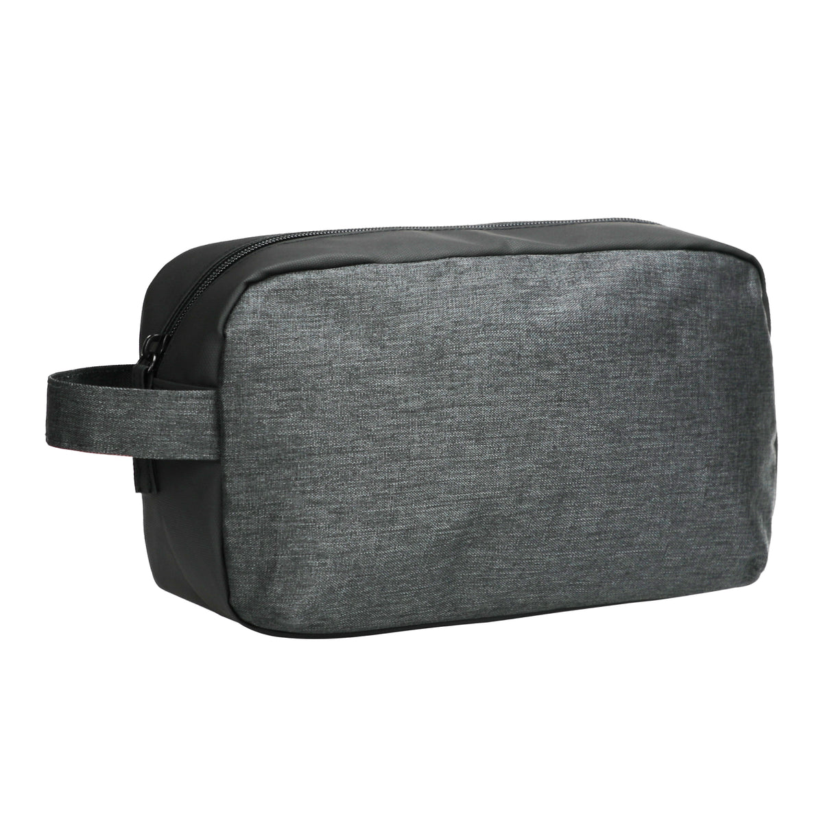 Clique Prestige Toilet Case Anthrazitmeliert, Vorderansicht