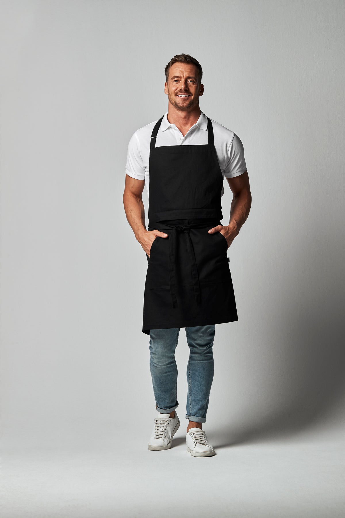 Cottover Combi Apron Schwarz, Produktansicht