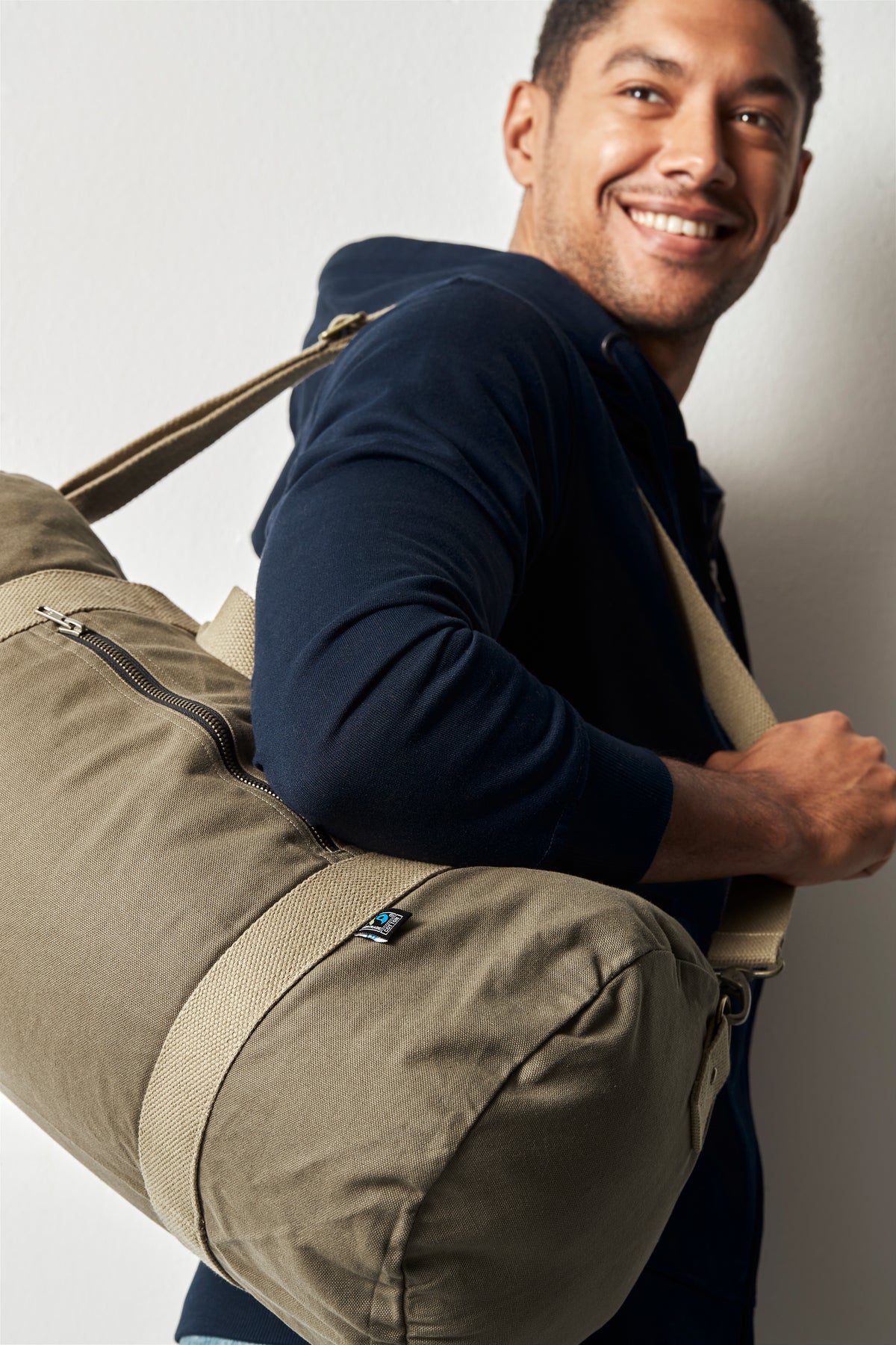 Cottover Canvas Dufflebag Olivegrün, Produktansicht