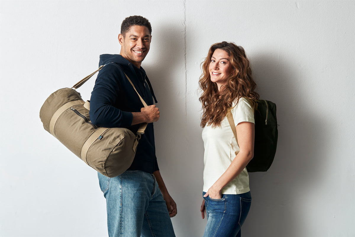 Cottover Canvas Dufflebag Olivegrün, Produktansicht