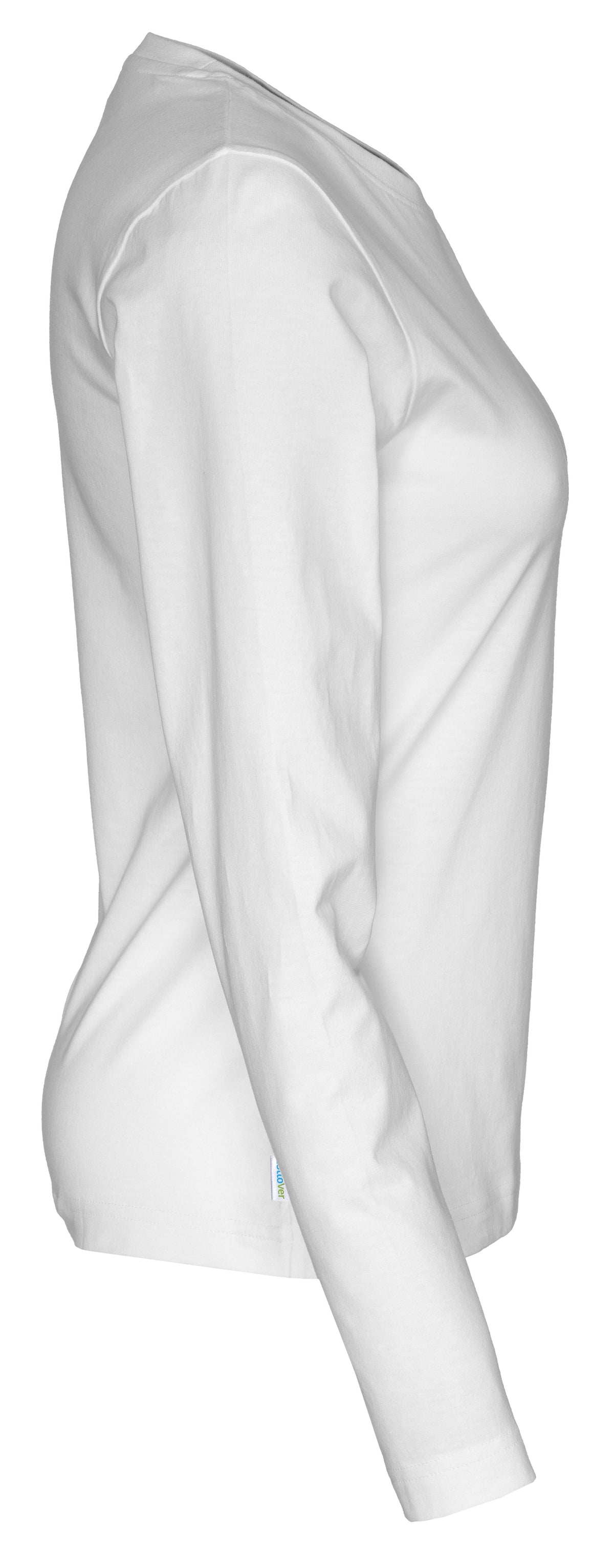 Cottover T-shirt Long Sleeve Lady Weiss, Seitenansicht rechts