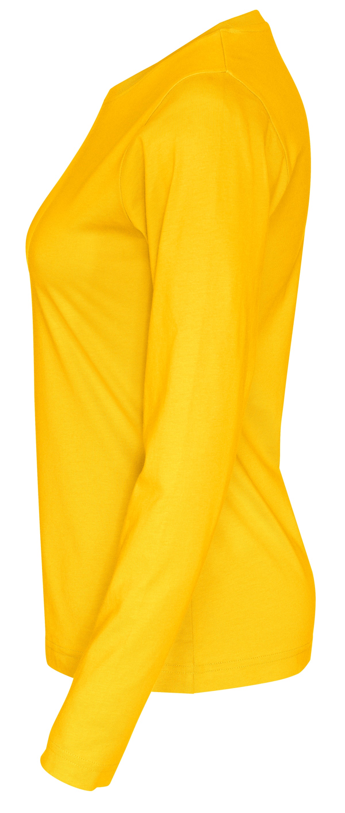 Cottover T-shirt Long Sleeve Lady Gelb, Seitenansicht links