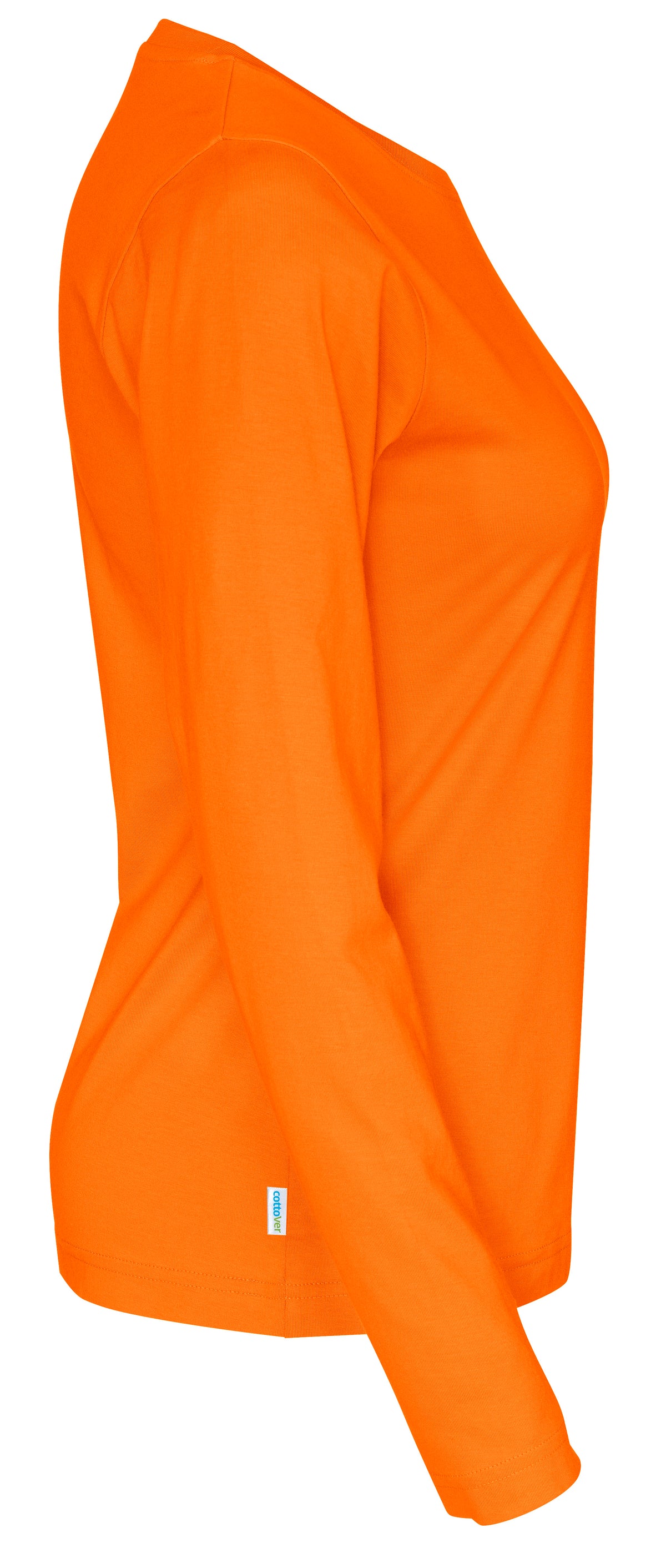 Cottover T-shirt Long Sleeve Lady Orange, Seitenansicht rechts