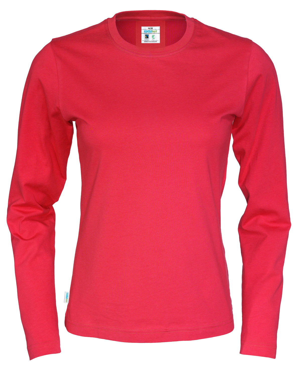 Cottover T-shirt Long Sleeve Lady Rot, Vorderansicht