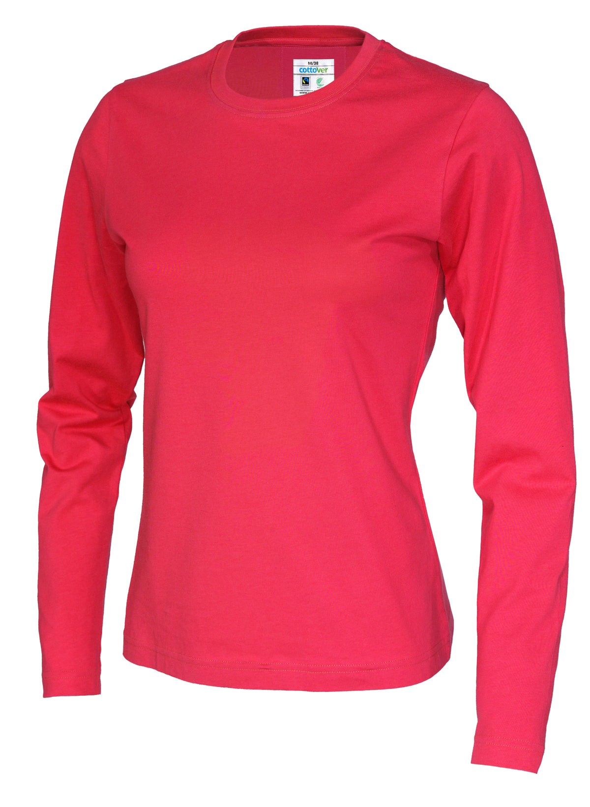 Cottover T-shirt Long Sleeve Lady Rot, Seitenansicht rechts