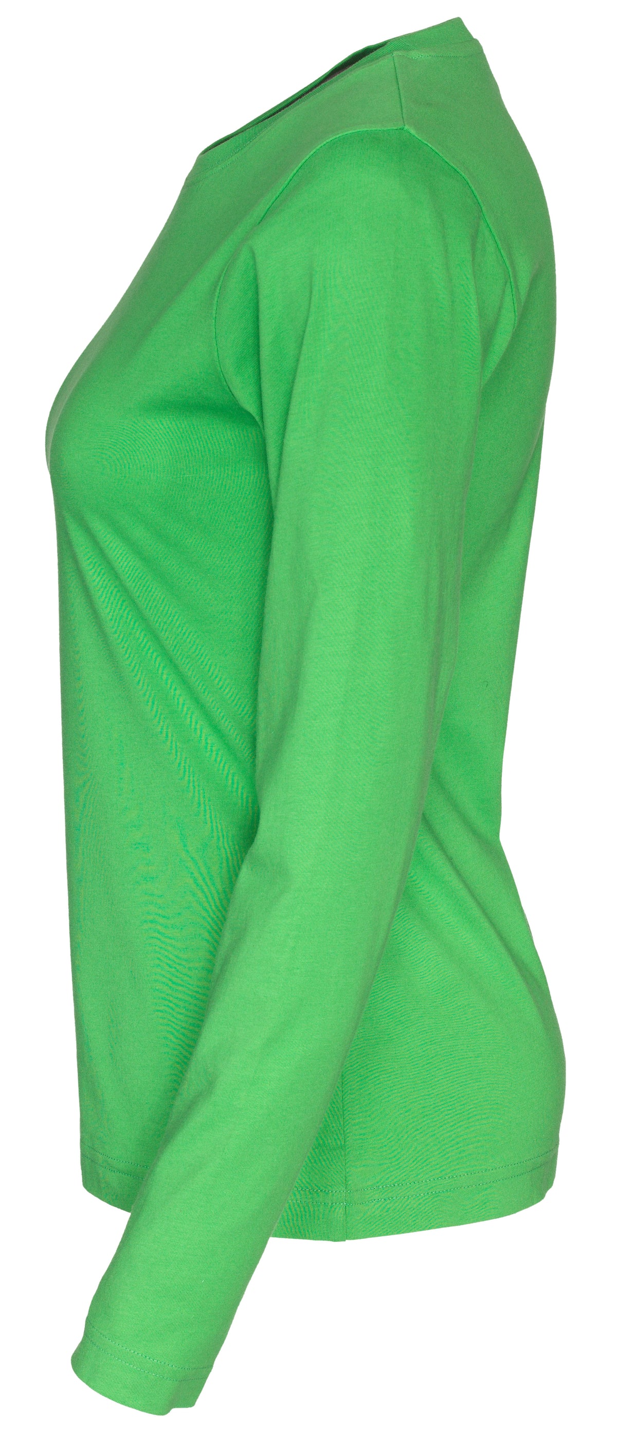 Cottover T-shirt Long Sleeve Lady Grün, Seitenansicht links