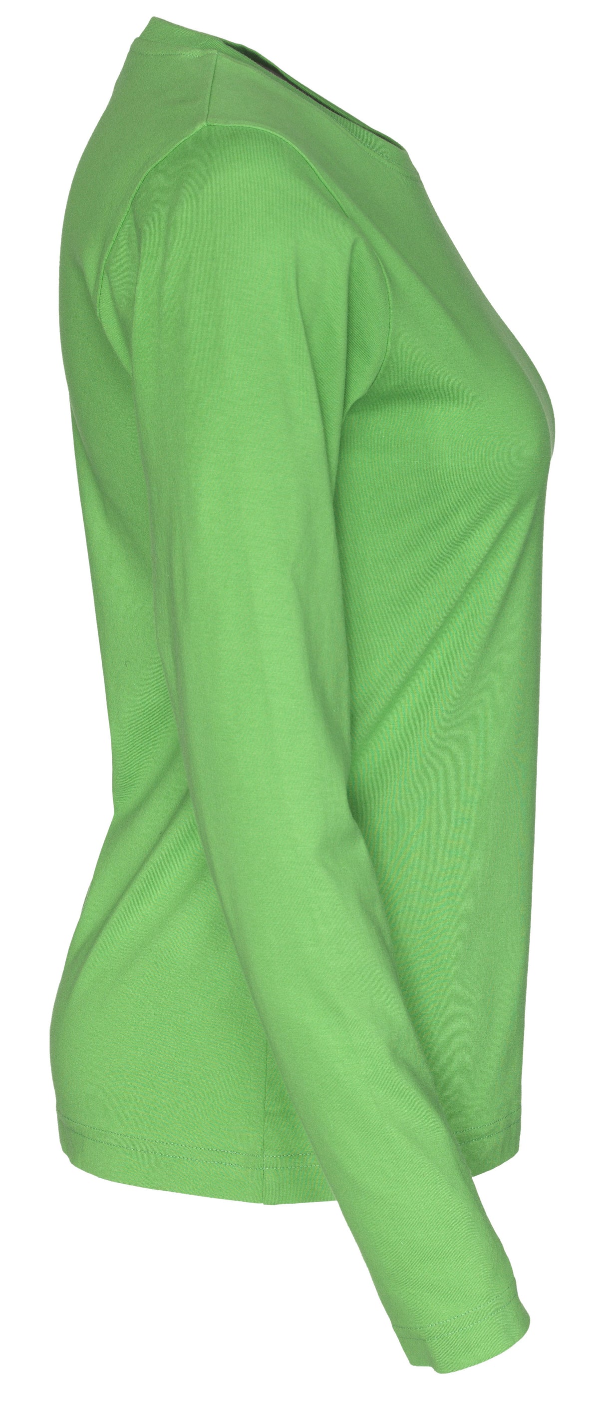 Cottover T-shirt Long Sleeve Lady Grün, Seitenansicht rechts