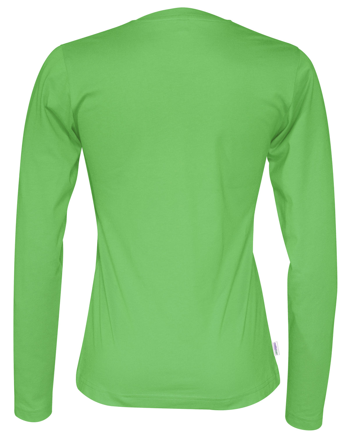 Cottover T-shirt Long Sleeve Lady Grün, Rückansicht