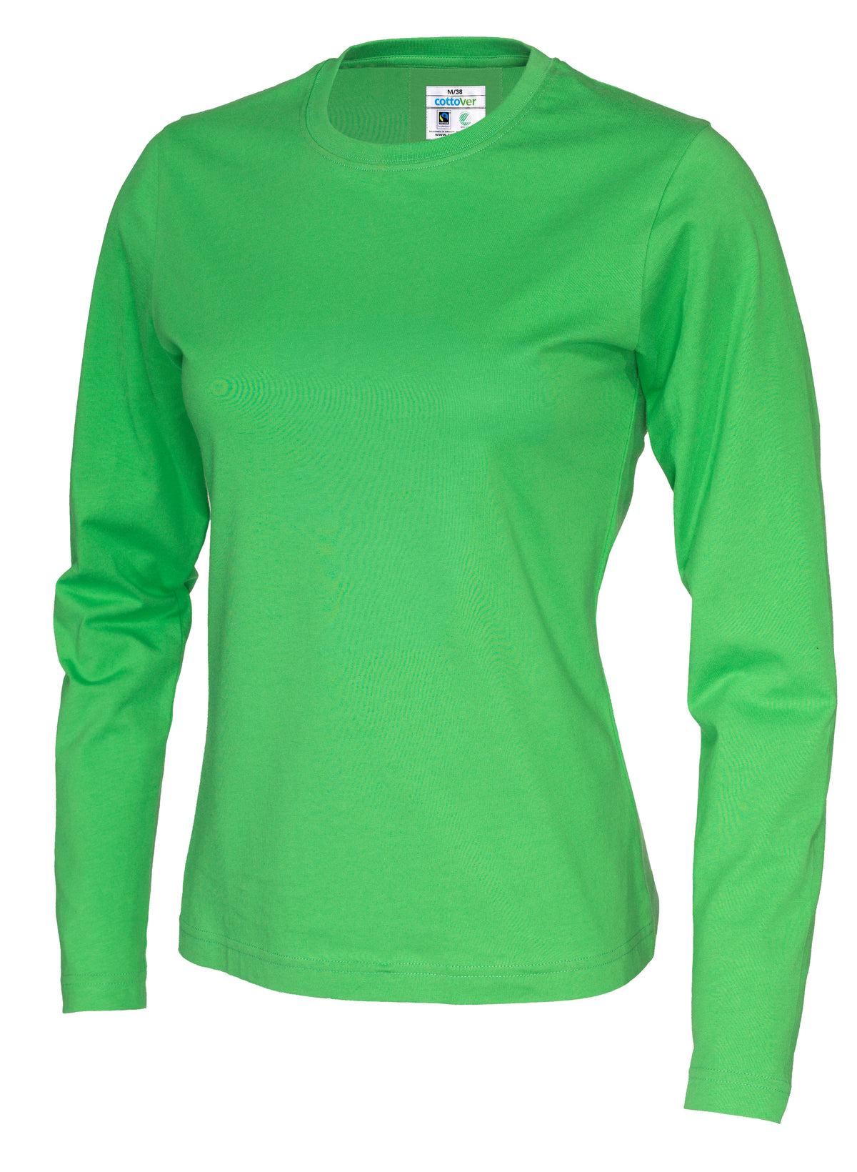 Cottover T-shirt Long Sleeve Lady Grün, Seitenansicht rechts