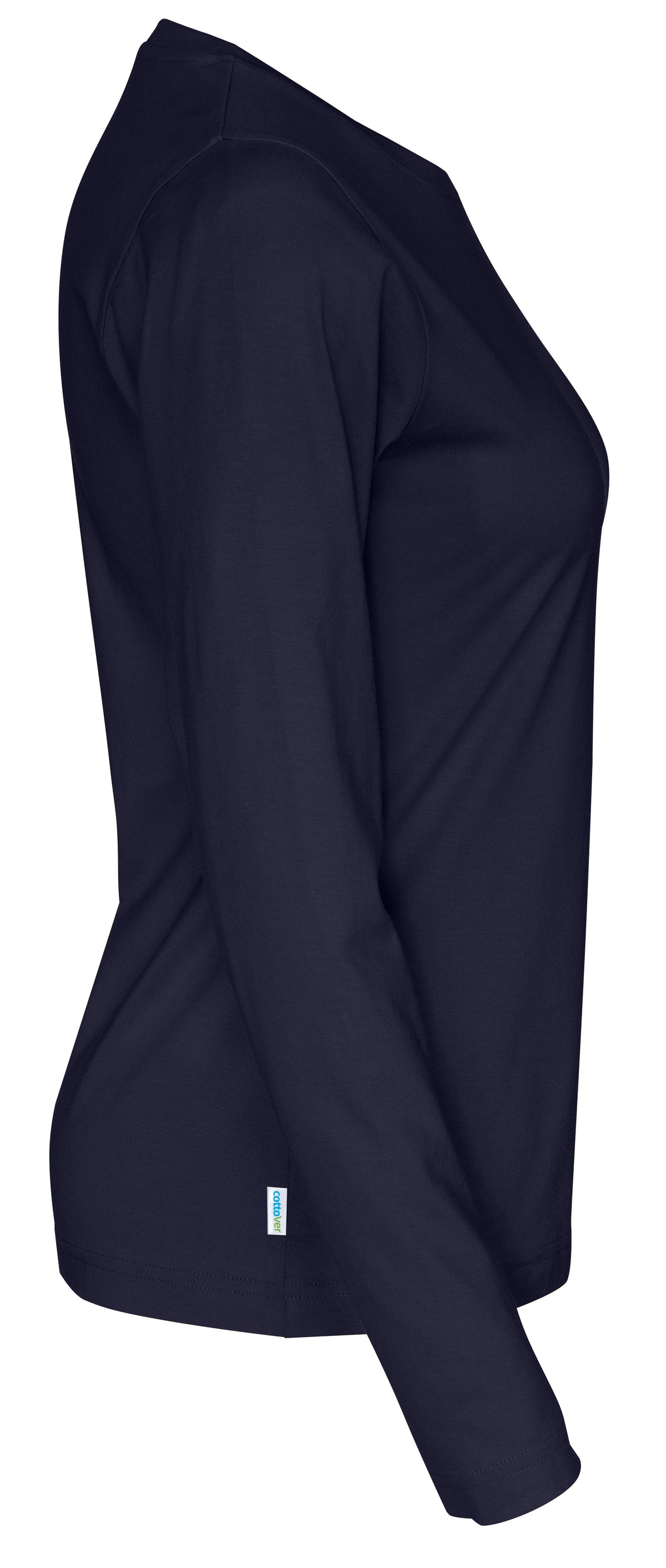 Cottover T-shirt Long Sleeve Lady Marine, Seitenansicht rechts