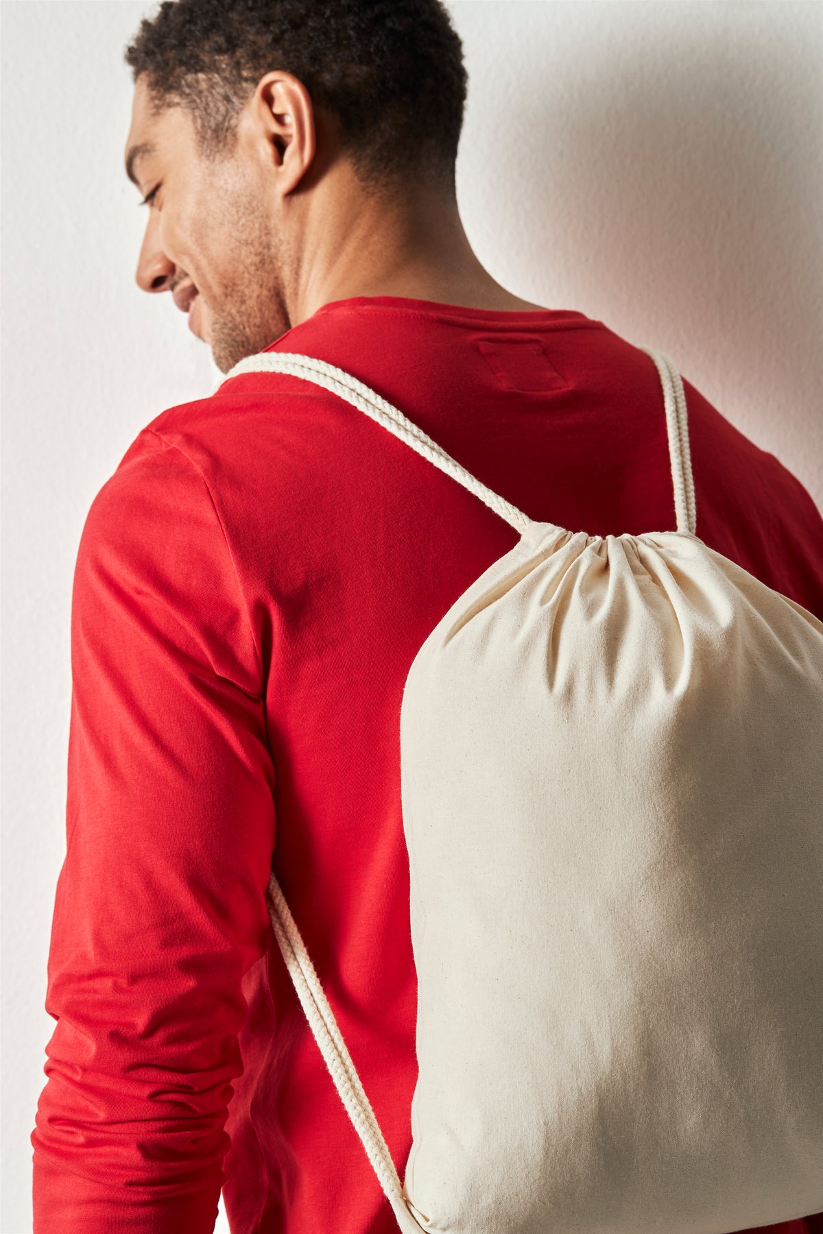 Cottover T-shirt Long Sleeve Man Rot, Produktansicht