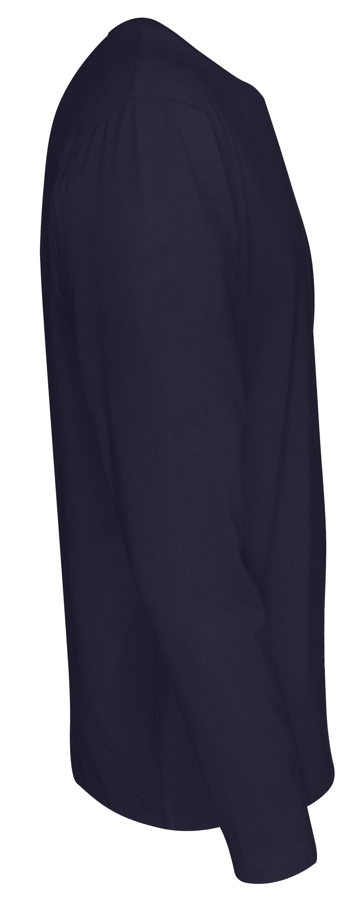 Cottover T-shirt Long Sleeve Man Marine, Seitenansicht rechts
