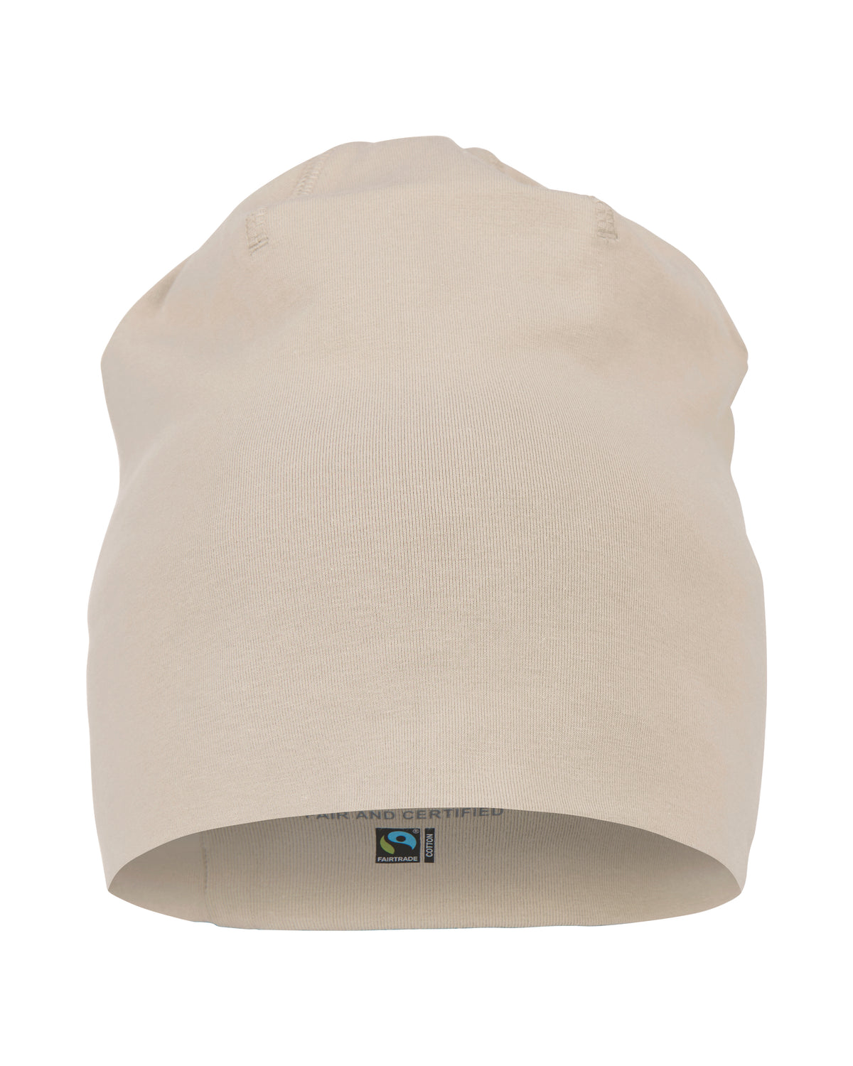 Cottover Beanie Dk Sand, Vorderansicht