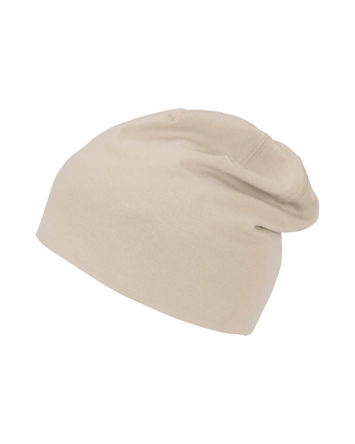Cottover Beanie Dk Sand, Seitenansicht links