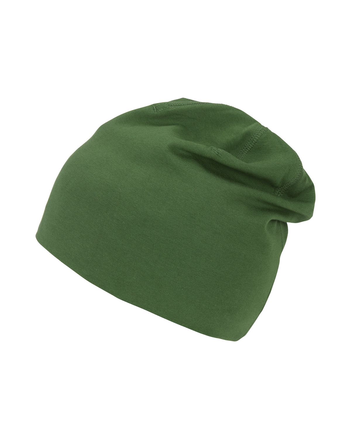 Cottover Beanie Dk Green, Seitenansicht links