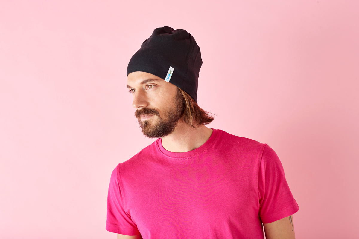 Cottover Beanie Schwarz, Produktansicht