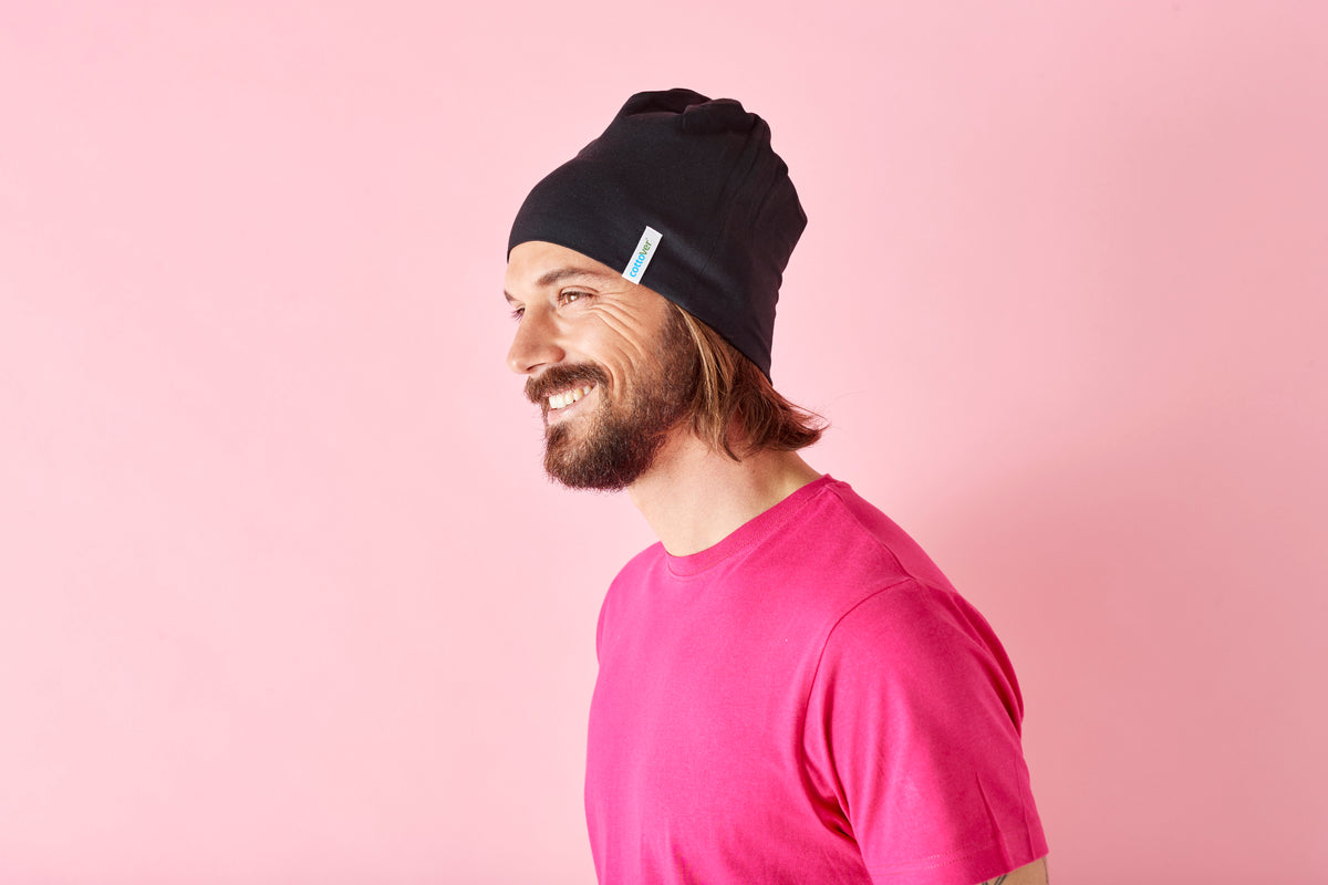 Cottover Beanie Schwarz, Produktansicht