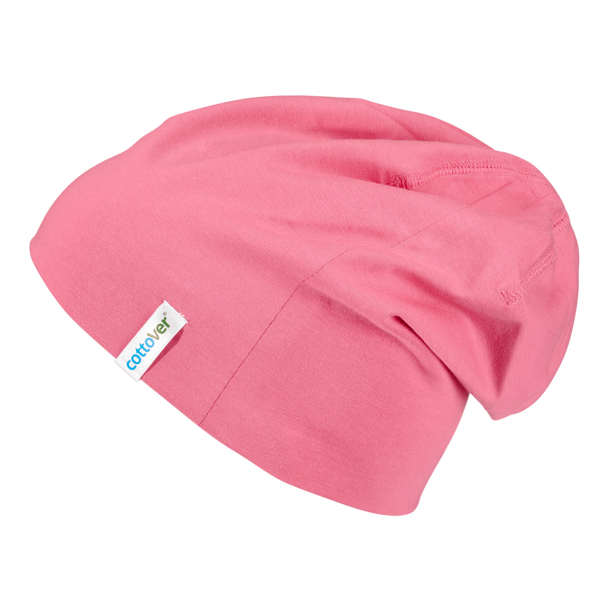 Cottover Beanie Rosa, Seitenansicht links