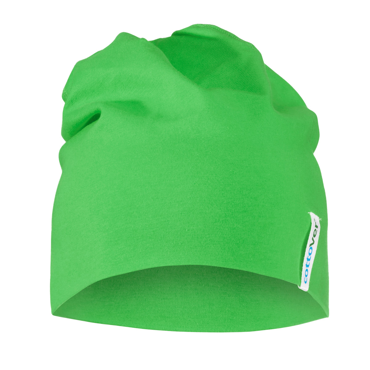 Cottover Beanie Grün, Vorderansicht