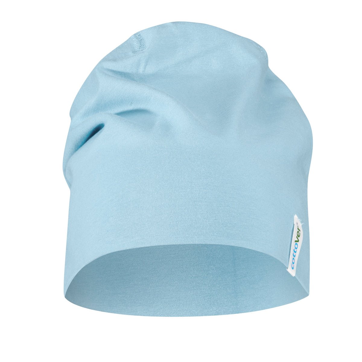 Cottover Beanie Hellblau, Vorderansicht