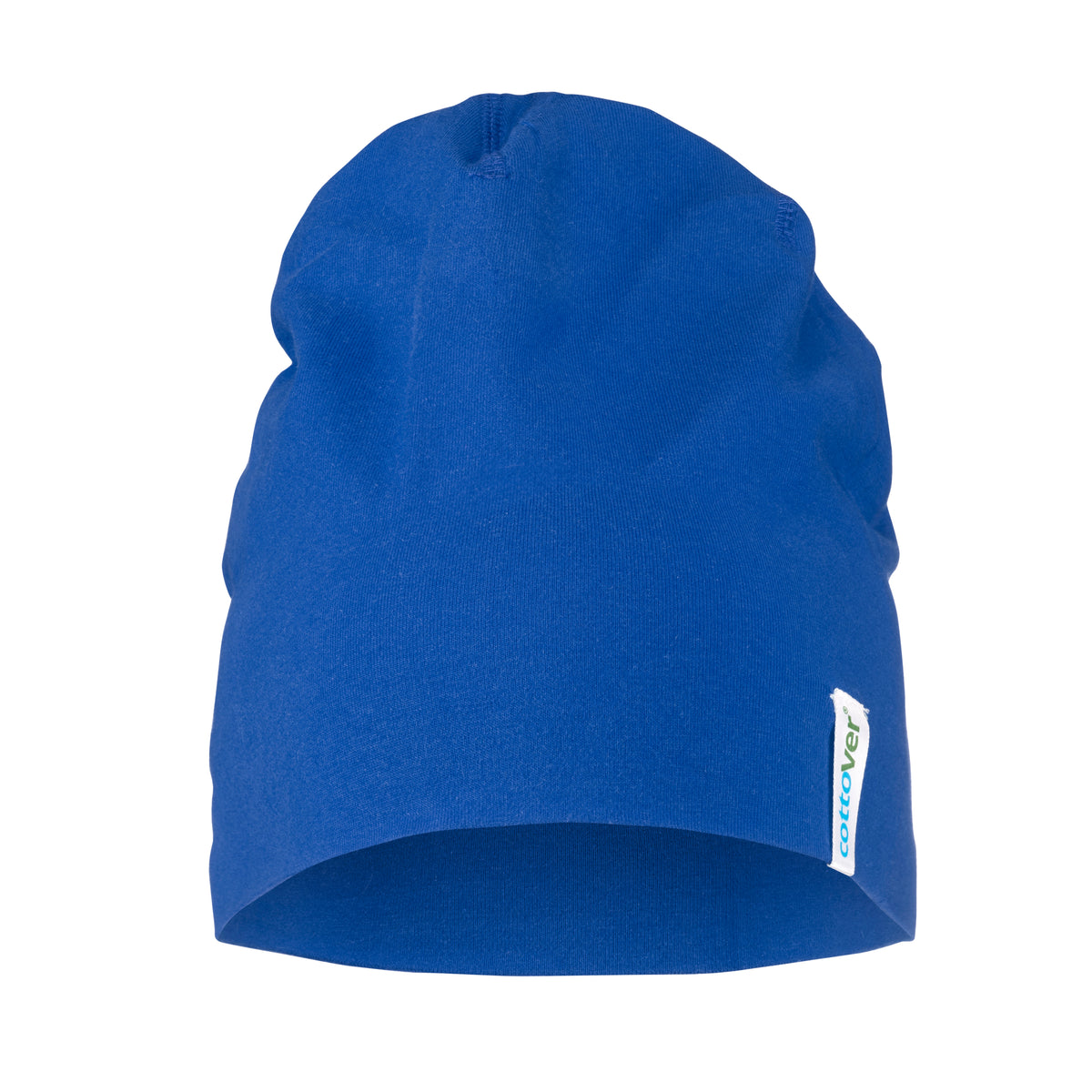 Cottover Beanie Royal Blau, Vorderansicht