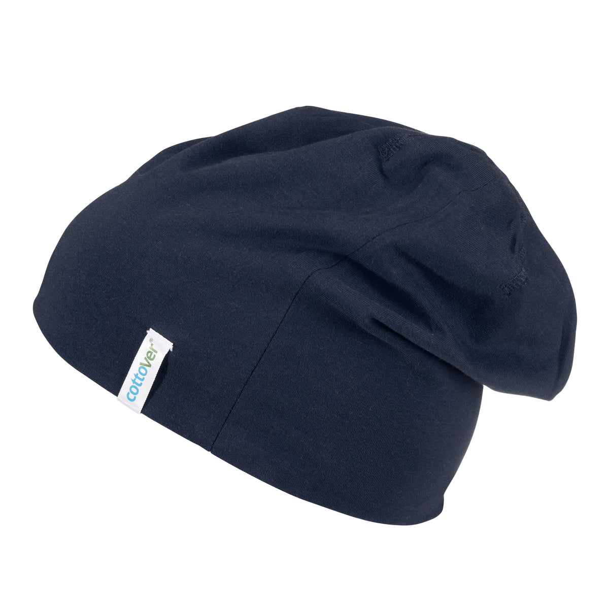 Cottover Beanie Marine, Seitenansicht links