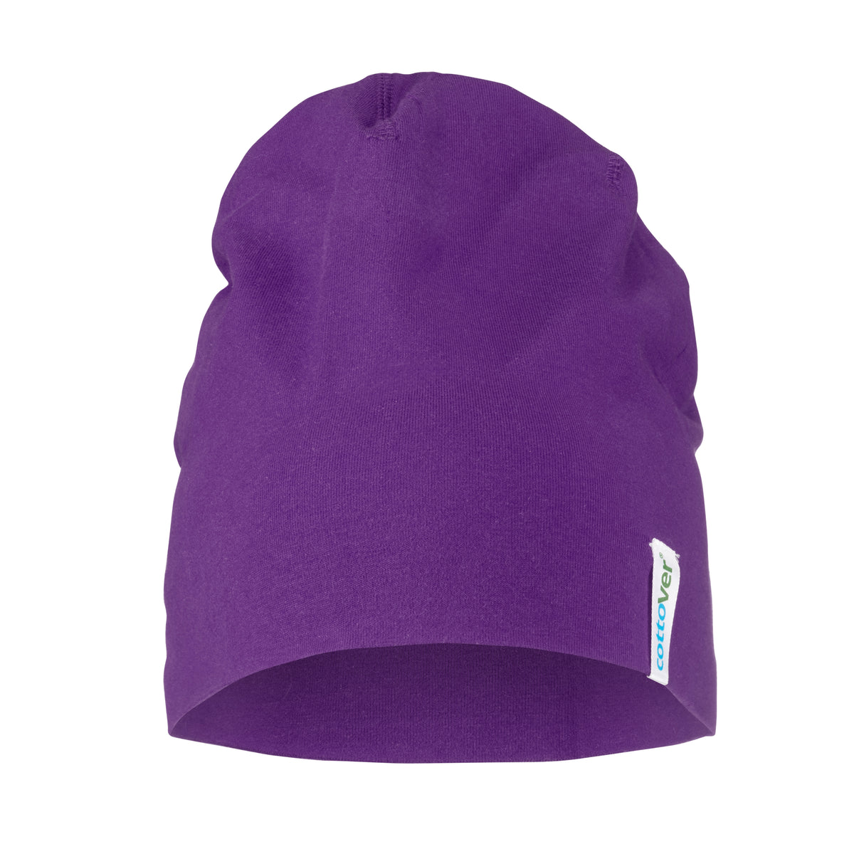 Cottover Beanie Lila, Vorderansicht