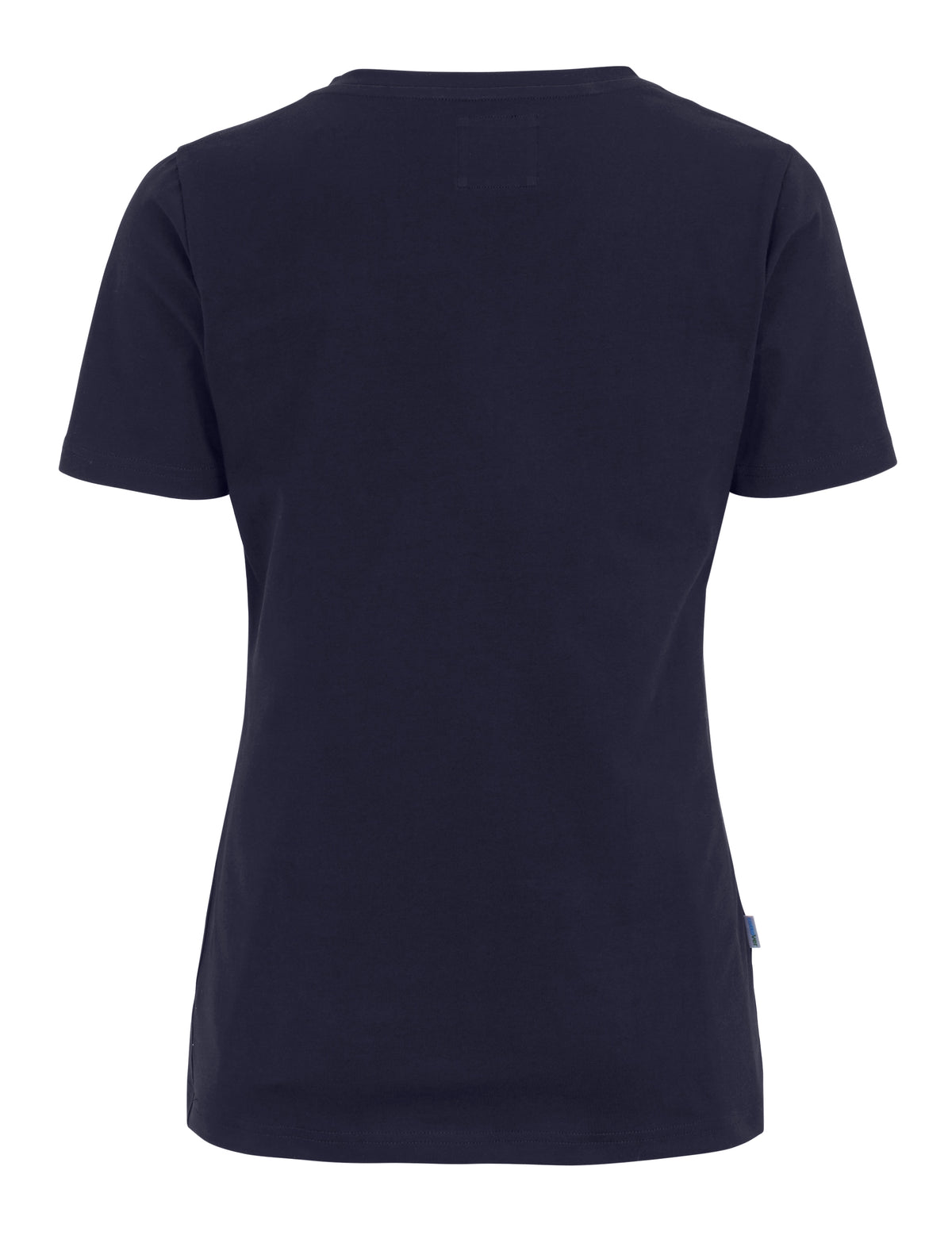 Cottover Stretch V-Neck Lady Marine, Rückansicht