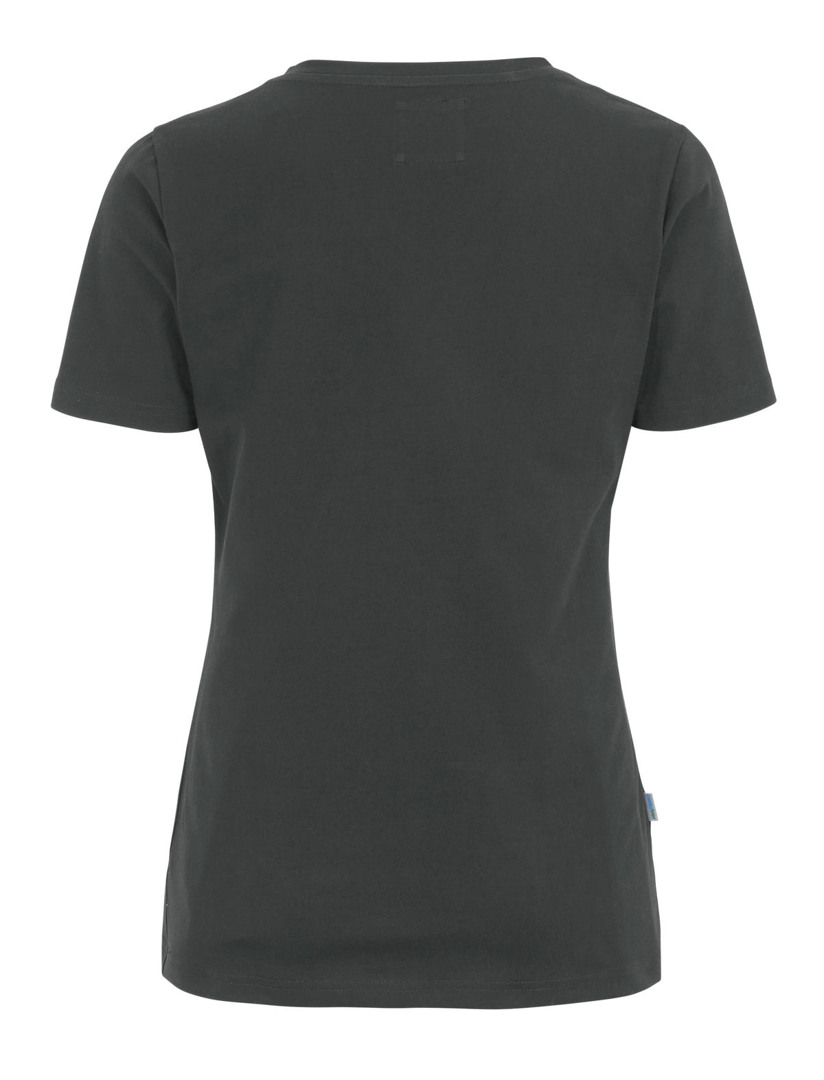 Cottover Stretch V-Neck Lady Anthrazit, Rückansicht