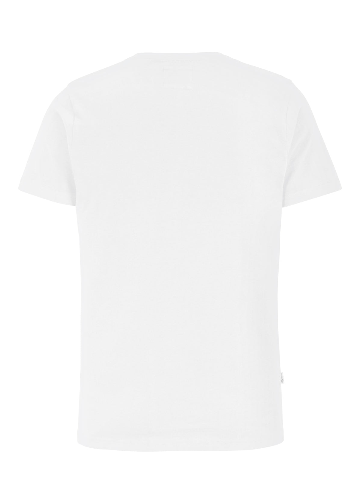 Cottover Stretch R-Neck Man Weiss, Rückansicht