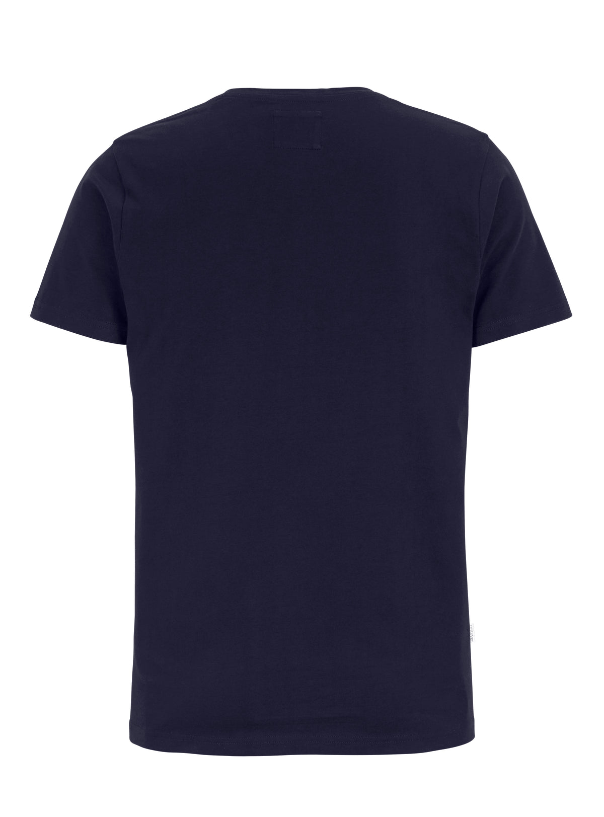 Cottover Stretch R-Neck Man Marine, Rückansicht