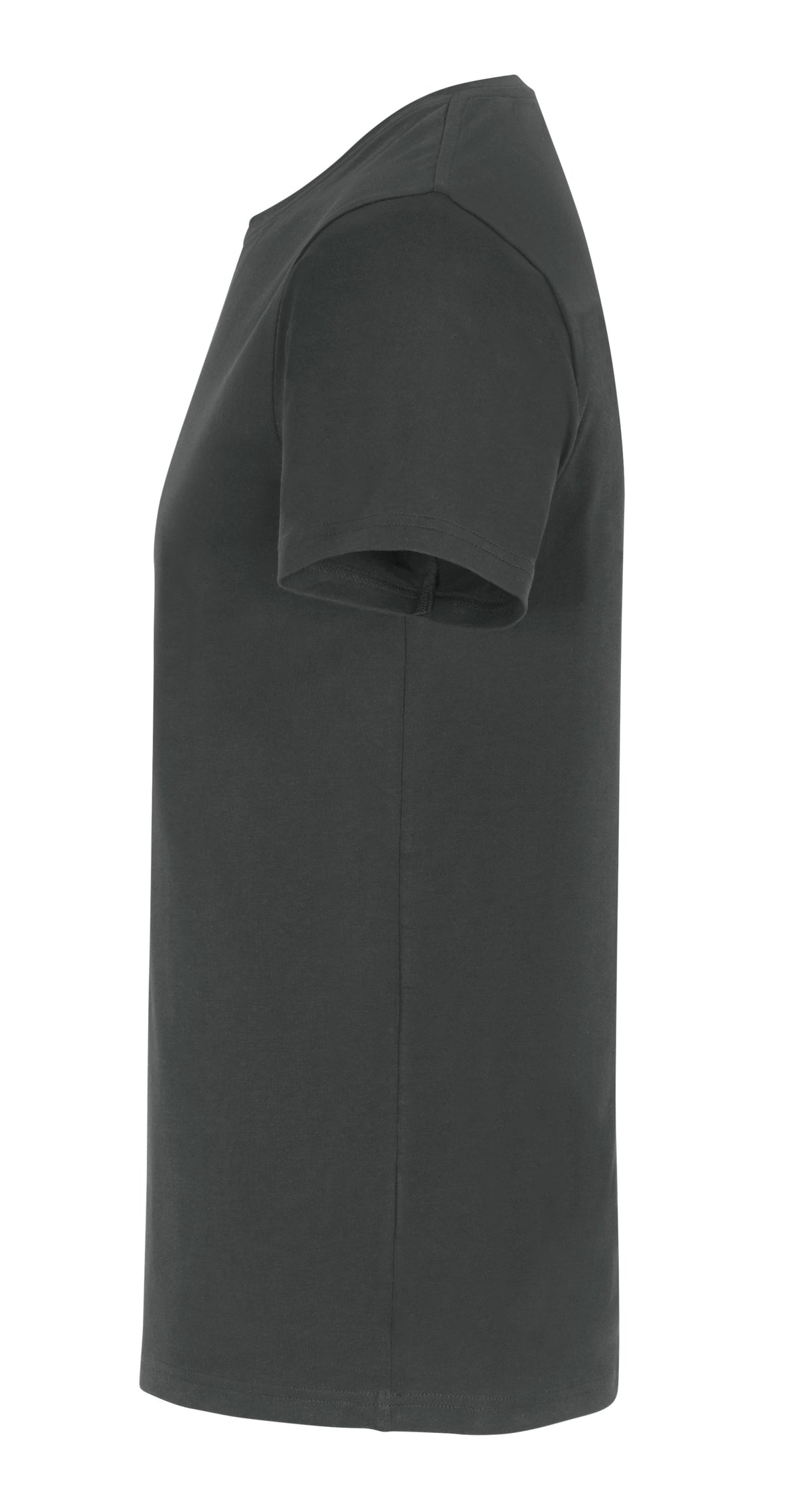 Cottover Stretch R-Neck Man Anthrazit, Seitenansicht links