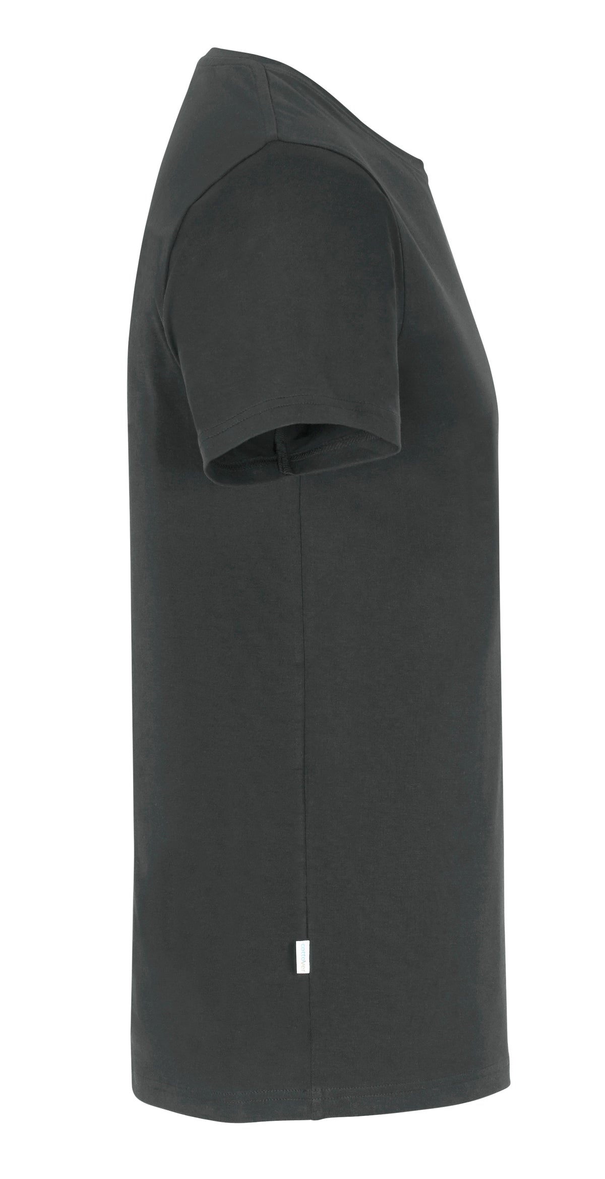 Cottover Stretch R-Neck Man Anthrazit, Seitenansicht rechts